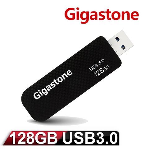 Gigastone 立達國際 UD-3201 128GB USB3.0 膠囊隨身碟(黑/金)