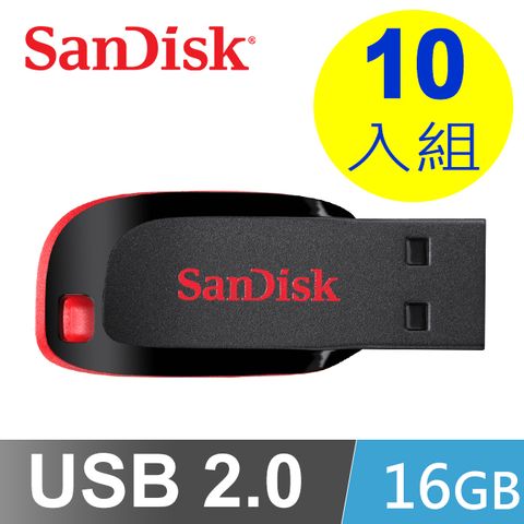 SanDisk 晟碟 Cruzer Blade USB 2.0 16GB 隨身碟