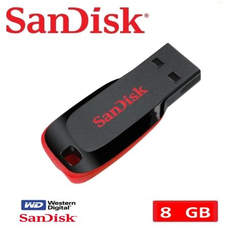 [高CP值] 8Gb Cruzer Blade USB 隨身碟(原廠5年保固 輕巧鋒型碟)