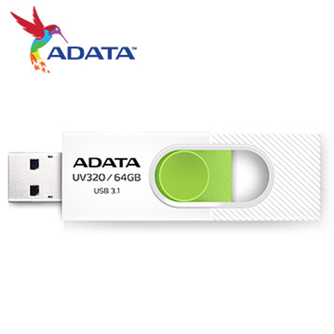 威剛 UV320/64GB USB3.1隨身碟(白) 5入組