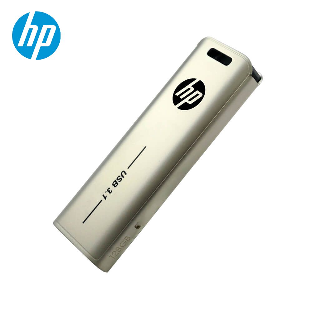 HP 惠普  x796w 128GB 香檳金屬隨身碟