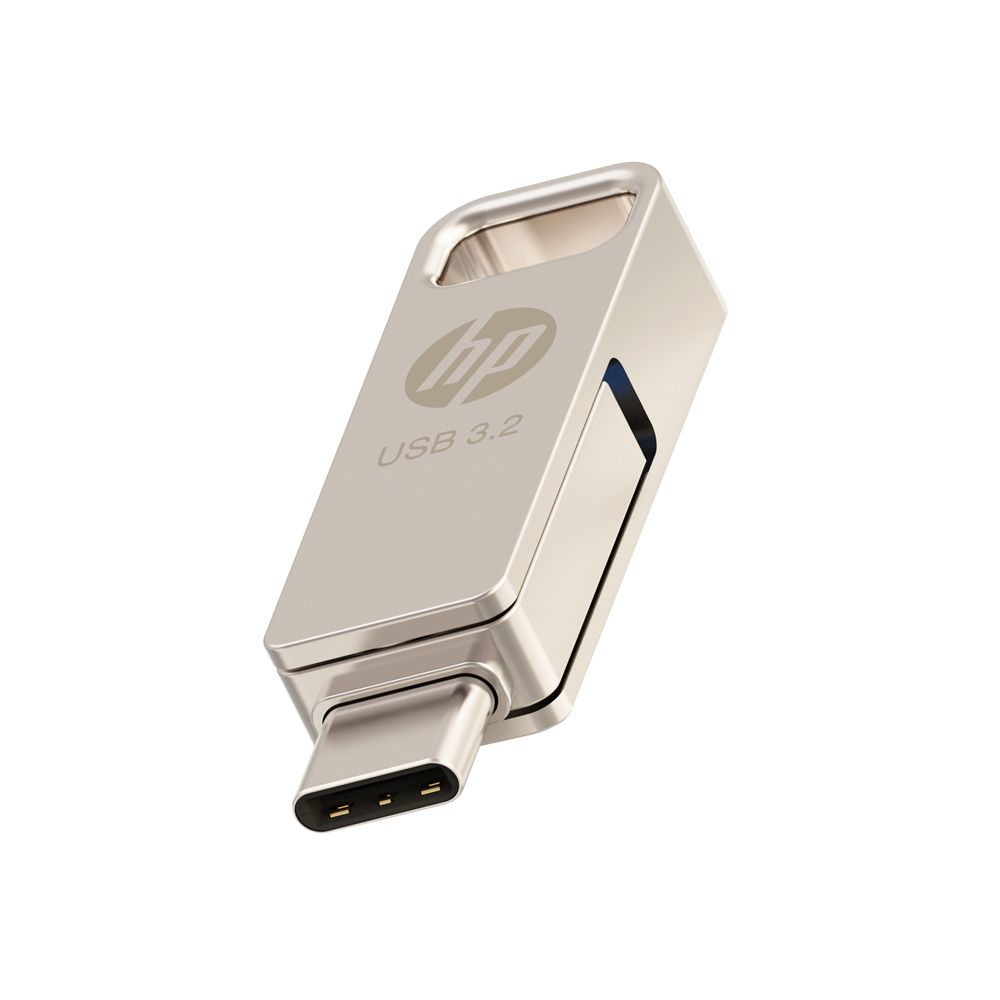 HP 惠普  x206c 256GB 雙介面金屬隨身碟