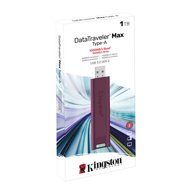 Kingston 金士頓  DataTraveler Max Type-A USB3.2 Gen2 隨身碟 (DTMAXA/1TB)