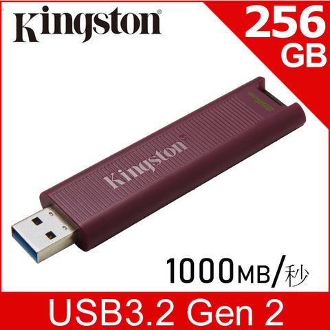 金士頓 Kingston DataTraveler Max Type-A USB3.2 Gen2 隨身碟(DTMAXA/256GB)