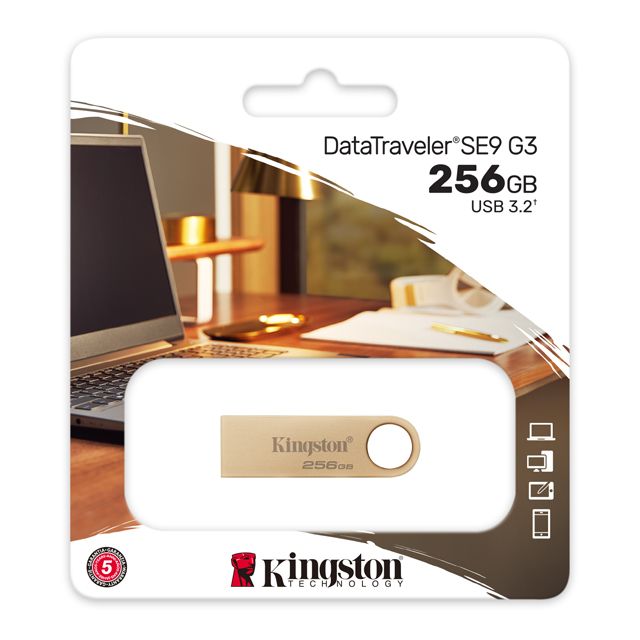 Kingston 金士頓   DataTraveler SE9 G3 256GB USB3.2 Gen1 隨身碟(DTSE9G3/256GB)