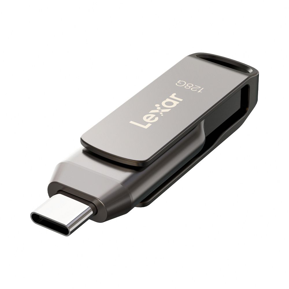 Lexar 雷克沙   D400 128GB USB 3.1 Type-C 雙頭隨身碟