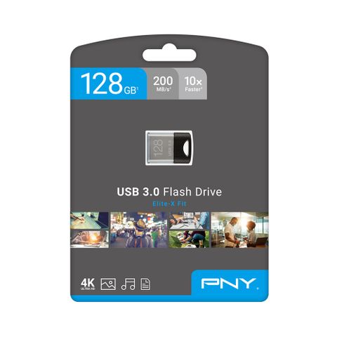 PNY 必恩威Elite-X Fit 128GB USB 3.0 隨身碟