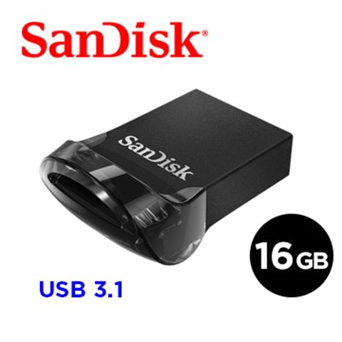 [10入組] SanDisk Ultra Fit USB 3.1 高速隨身碟 (公司貨) 16GB