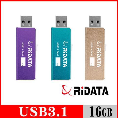 RIDATA 錸德 HD15 炫彩碟/USB3.1 Gen1 16GB