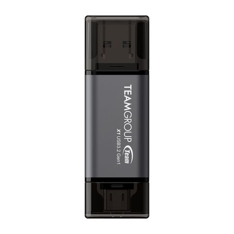 【TEAM 十銓】X1 128GB USB 3.2/TYPE-C 雙介面隨身碟(終身保固)