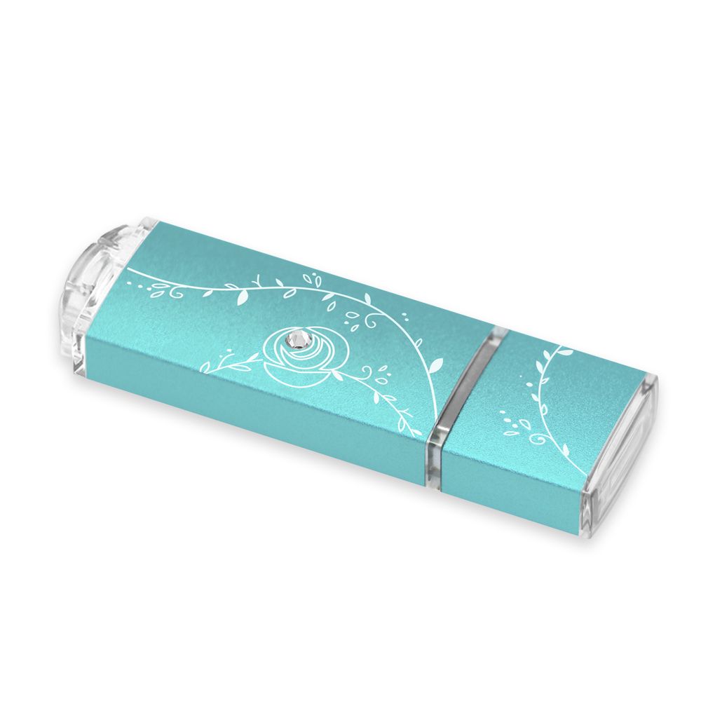 TCELL 冠元  -USB3.0 512GB 絢麗粉彩隨身碟-Tiffany藍