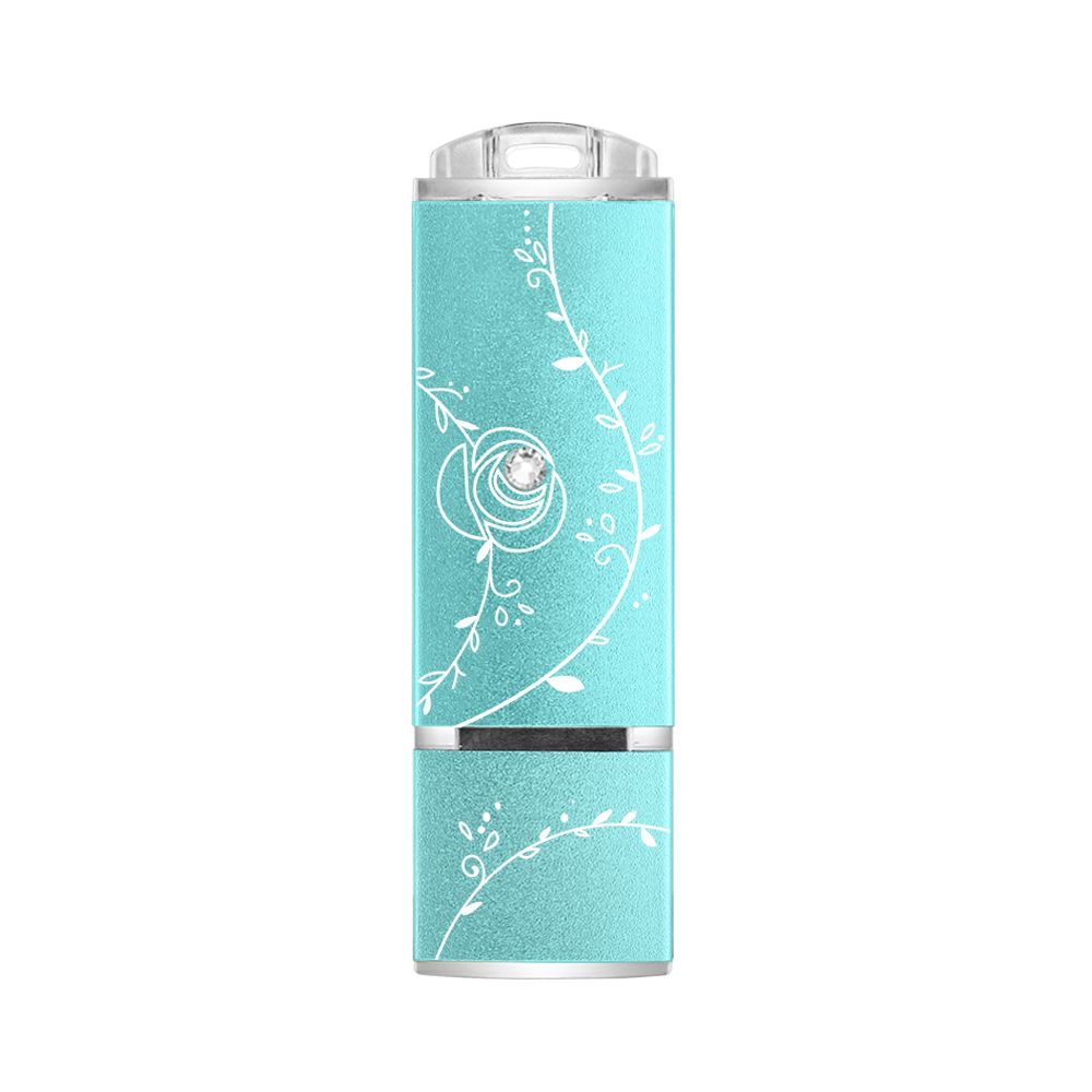 TCELL 冠元  -USB3.0 512GB 絢麗粉彩隨身碟-Tiffany藍