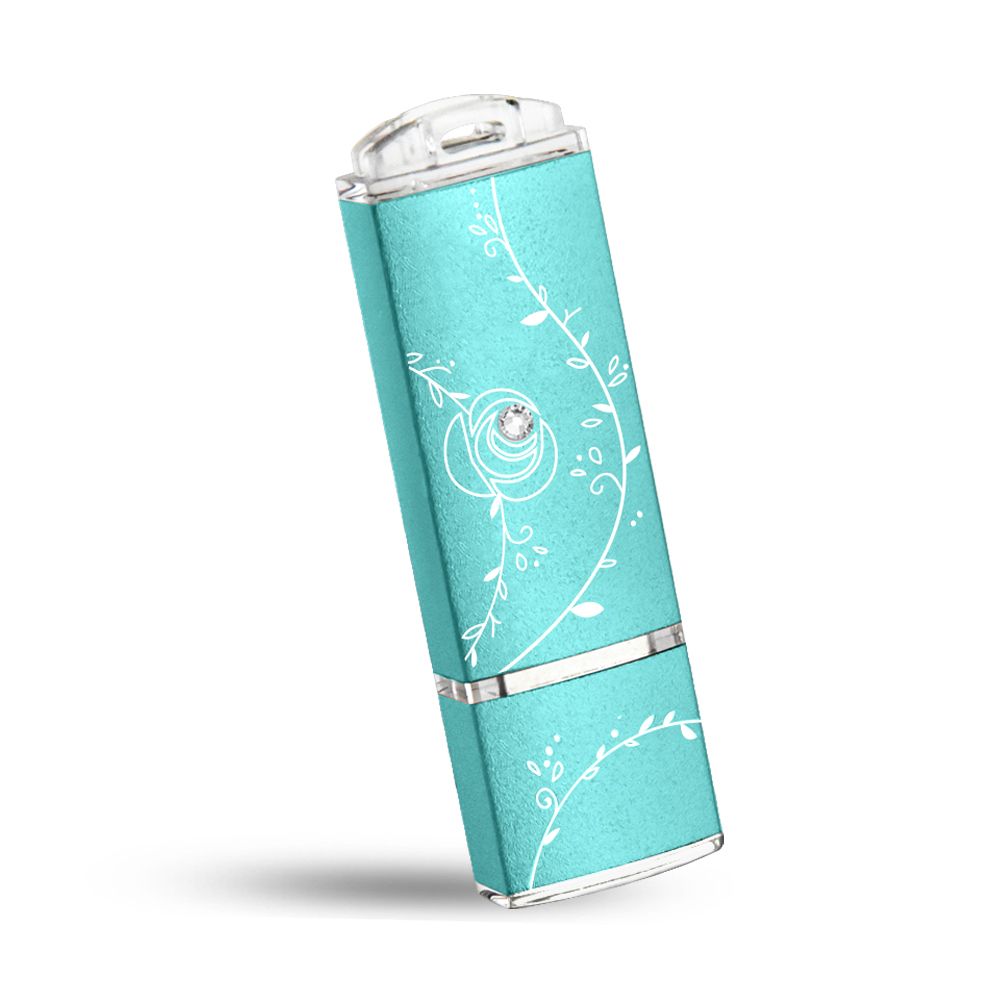 TCELL 冠元  -USB3.0 512GB 絢麗粉彩隨身碟-Tiffany藍