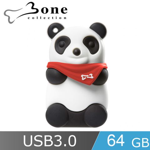 Bone / 造型隨身碟USB3.0 - 貓熊胖達 64GB
