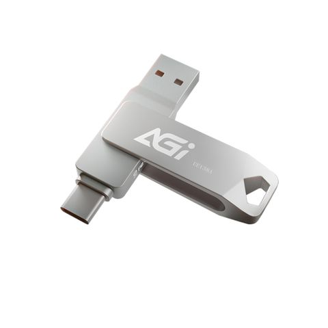 AGI UE138A 256GB USB 3.2 金屬雙介面隨身碟
