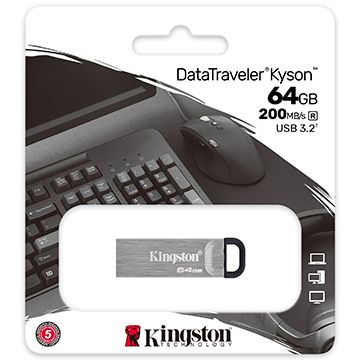 Kingston 金士頓   64GB 64G【DTKN/64GB】DataTraveler Kyson USB 3.2 隨身碟 原廠保固