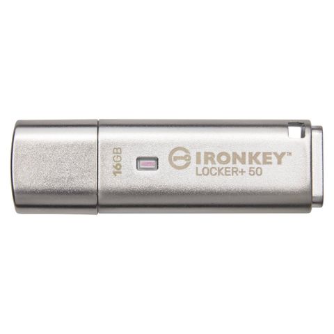 Kingston 金士頓 16G【IKLP50/16GB】 IronKey Locker+ 50  加密隨身碟