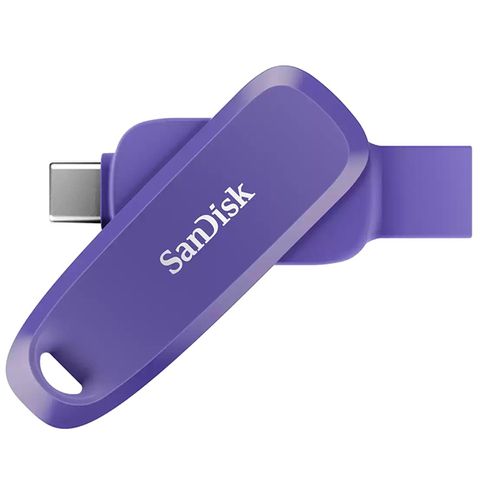 SanDisk 晟碟 128G 128GB Phone DriveTYPE C/A SDDDC6-128G 紫色 100MB/s USB 3.2 雙頭隨身碟