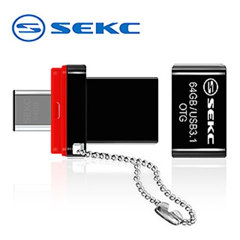 【SEKC】STU311 64GB USB3.1 Type C OTG 雙頭隨身碟