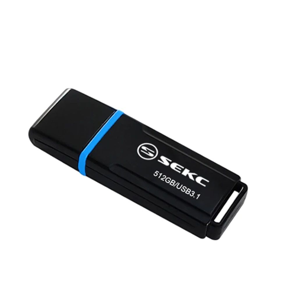 SEKC 512GB USB3.1 Gen1高速隨身碟SDU50(爵士黑)