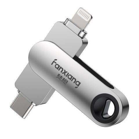 【蘋果官方MFi認證】128GB iPhone USB3.0 手機電腦兩用隨身碟 BSMI認證保固3年