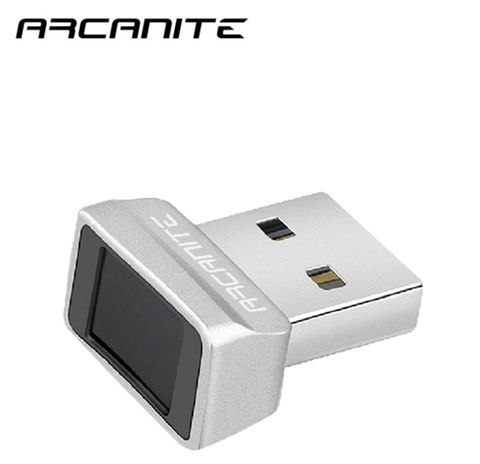 ARCANITE USB 智能加密指紋辨識鎖/Windows Hello無密碼登錄/0.05秒指紋辨識極速登入/加密指紋辨識器/指紋鎖/防盜鎖/安全鎖