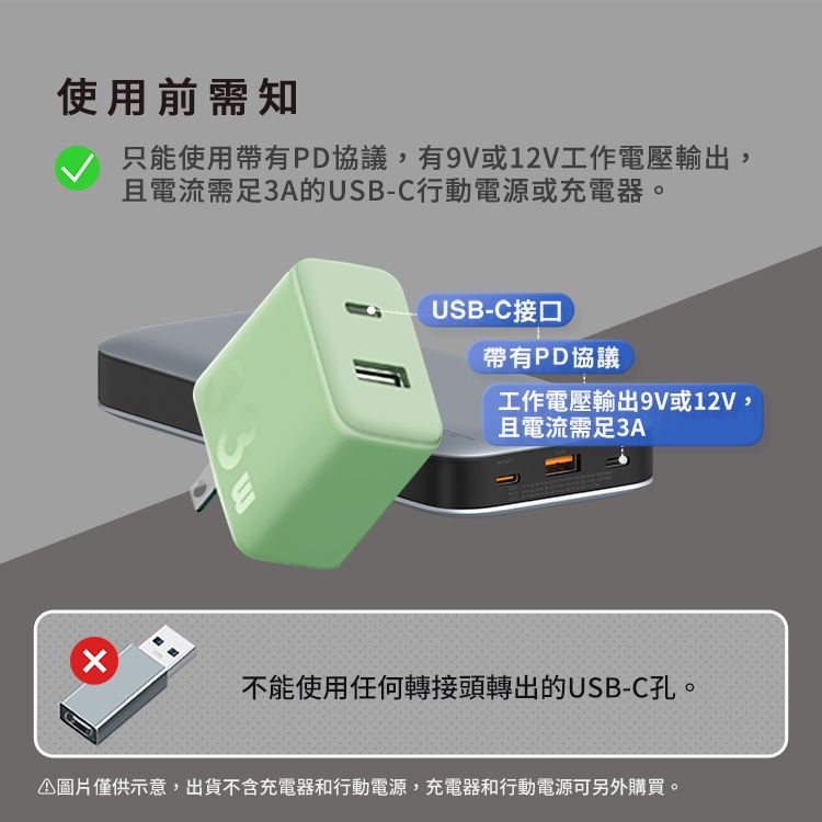  適用 Son NP-F550 假電池 相機外接式電源 (Type-C PD可供電)