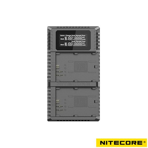 NiteCore UCN2 Pro 液晶顯示充電器 For Canon LP-E6N