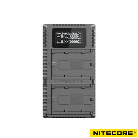 ★雙槽充電Nitecore USN4 PRO 液晶顯示充電器 For Sony NP-FZ100