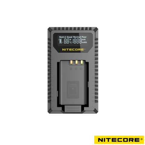 NiteCore 奈特科爾 USN2 液晶顯示 USB 雙槽充電器 For Sony NP-BX1
