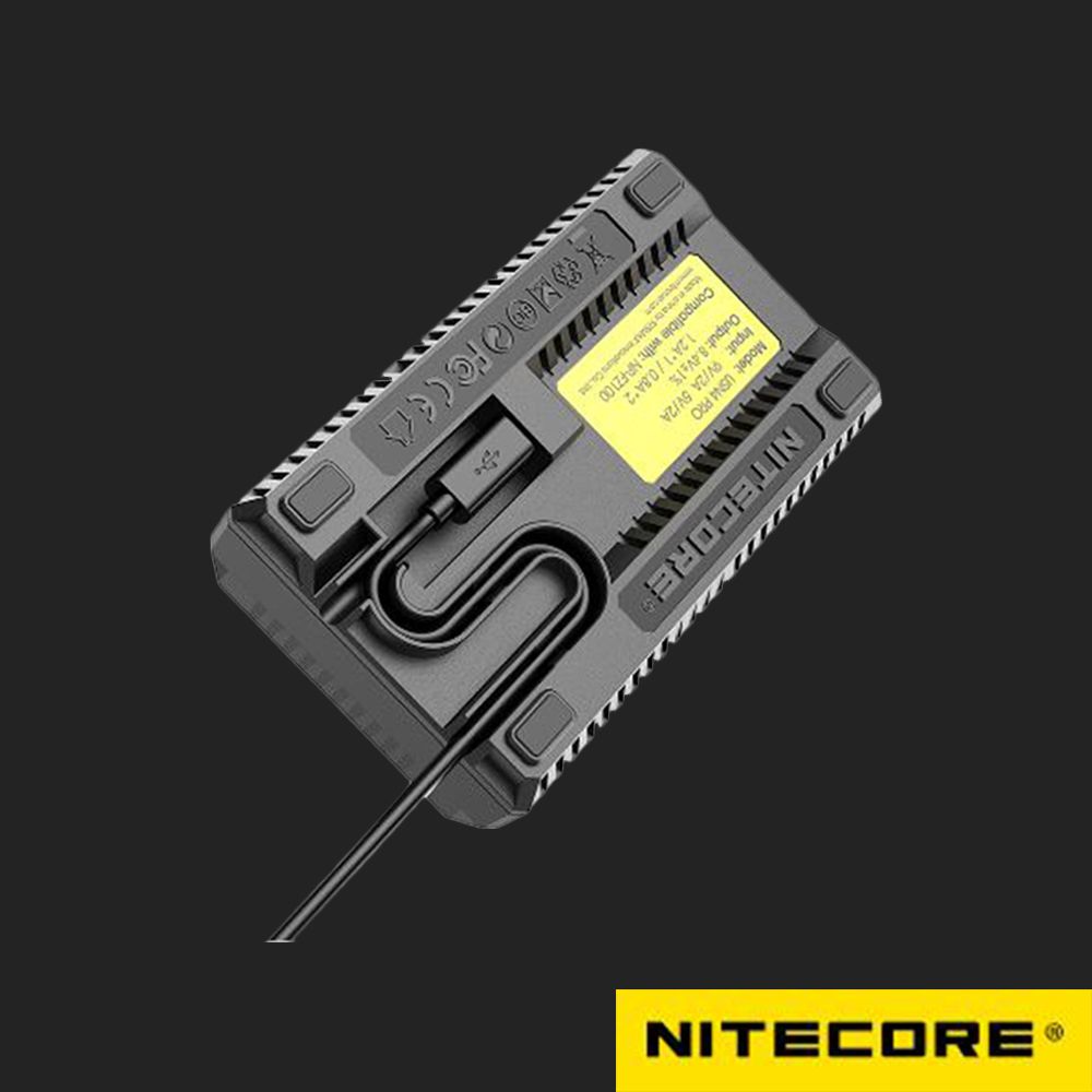 NiteCore USN4 PRO For SONY NP-FZ100 USB 快充QC 液晶雙槽充電器