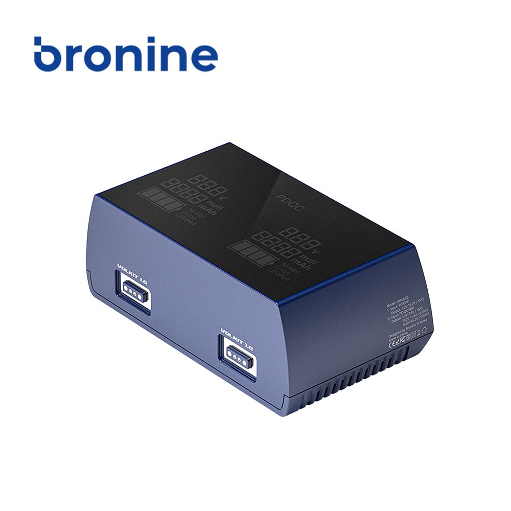 bronine  VOLKIT磁吸高速充電雙出 