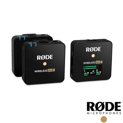 熱銷★加碼回饋7%RODE Wireless GO II 一對二微型無線麥克風-WIGOII