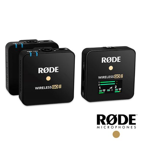 ★二代升級RODE Wireless GO II 微型無線麥克風 公司貨 黑色-WIGOII