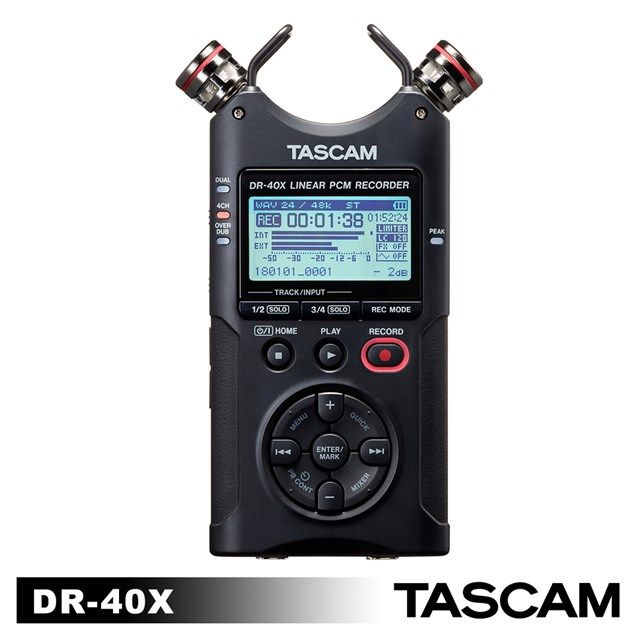 TASCAM DR-40x  #パイノーラル  #立体音響 #ASMR