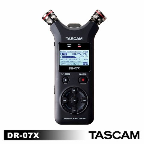 TASCAM 攜帶型數位錄音機 DR-07X