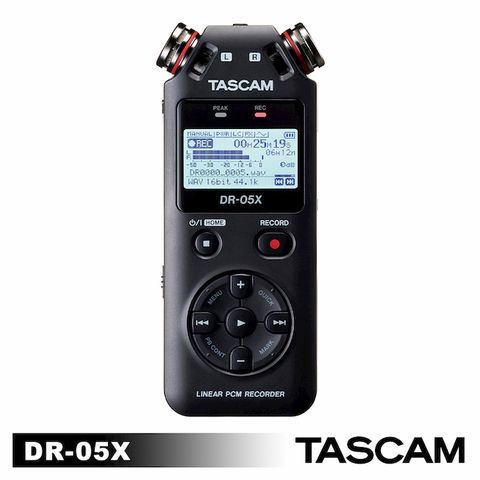 TASCAM 攜帶型數位錄音機 DR-05X