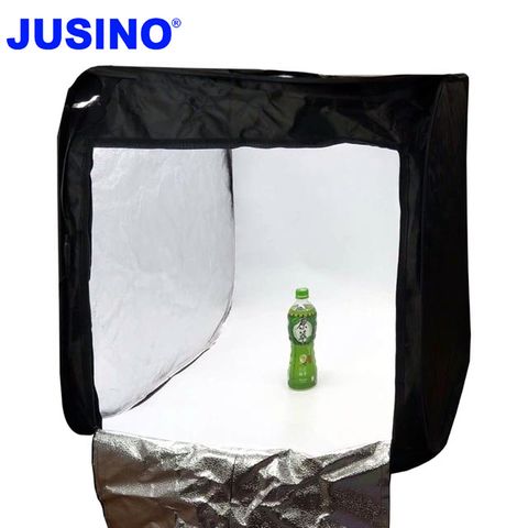 Jusino 80公分快速收折可調光LED攝影棚JL80 網拍商品手機攝影飾品玩具產品菜品美食拍攝商業靜物攝影學校教學