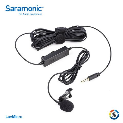 Saramonic 楓笛 全向性電容領夾式麥克風LavMicro