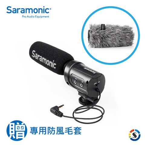 Saramonic 楓笛 指向性電容式麥克風 SR-M3