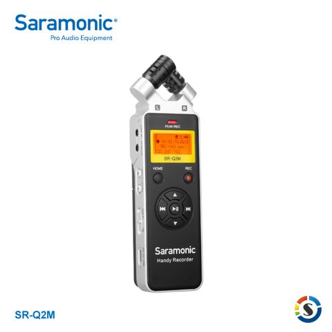 Saramonic 楓笛 手持雙聲道立體聲錄音筆SR-Q2M