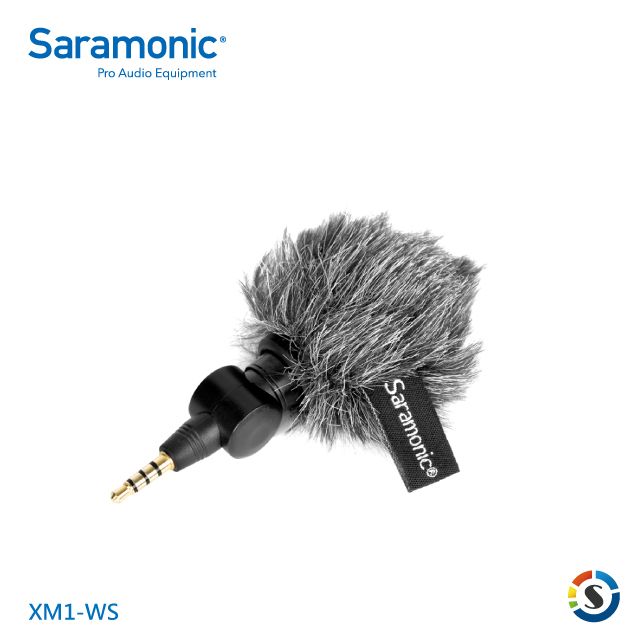 Saramonic 楓笛   迷你麥克風防風毛套 XM1-WS