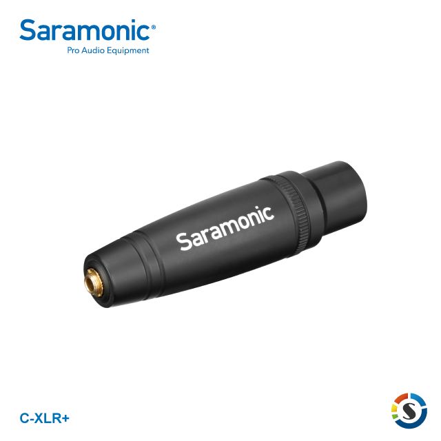 Saramonic 楓笛   3.5mm轉XLR音源轉接頭C-XLR+