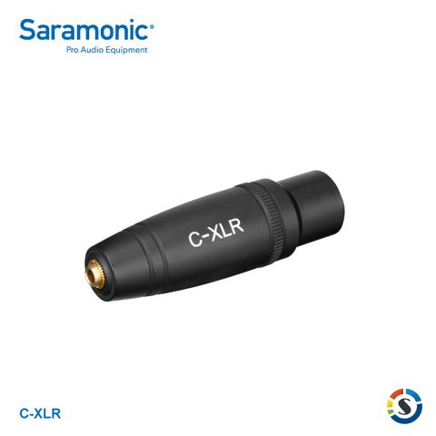 Saramonic 楓笛 3.5mm轉XLR音源轉接頭C-XLR