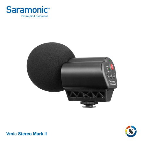 Saramonic 楓笛 立體聲電容式相機麥克風Vmic Stereo Mark II