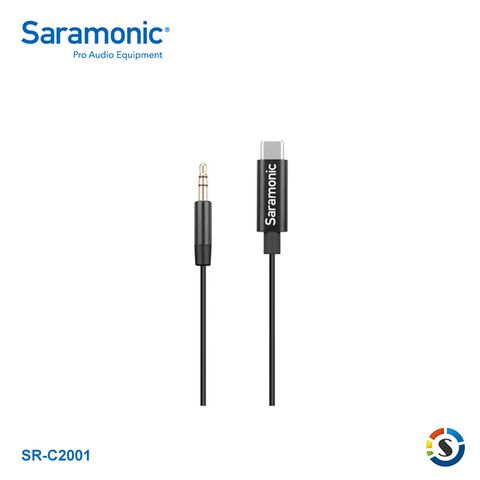 Saramonic 楓笛 3.5mm轉Type-C音源轉接線SR-C2001