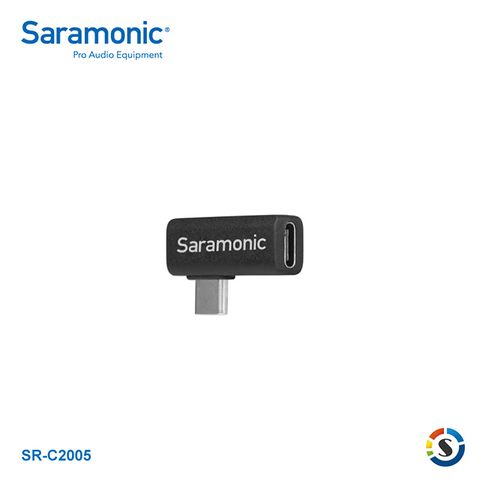 ★USB Type-C轉接90度Saramonic 楓笛 USB Type-C音源轉接頭SR-C2005