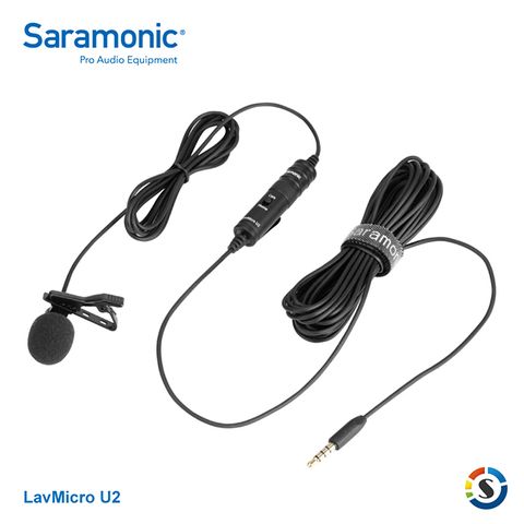 Saramonic 楓笛 LavMicro U2 全向型領夾式麥克風