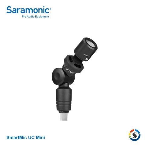 ★適用USB Type-C手機Saramonic楓笛 智慧型手機麥克風SmartMic UC Mini