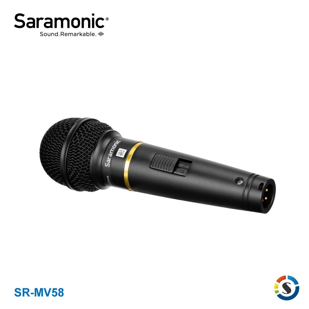 Saramonic 楓笛  SR-MV58 心型動圈式手持麥克風